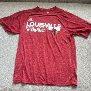 Louisville Swimming & Diving Adidas shirt